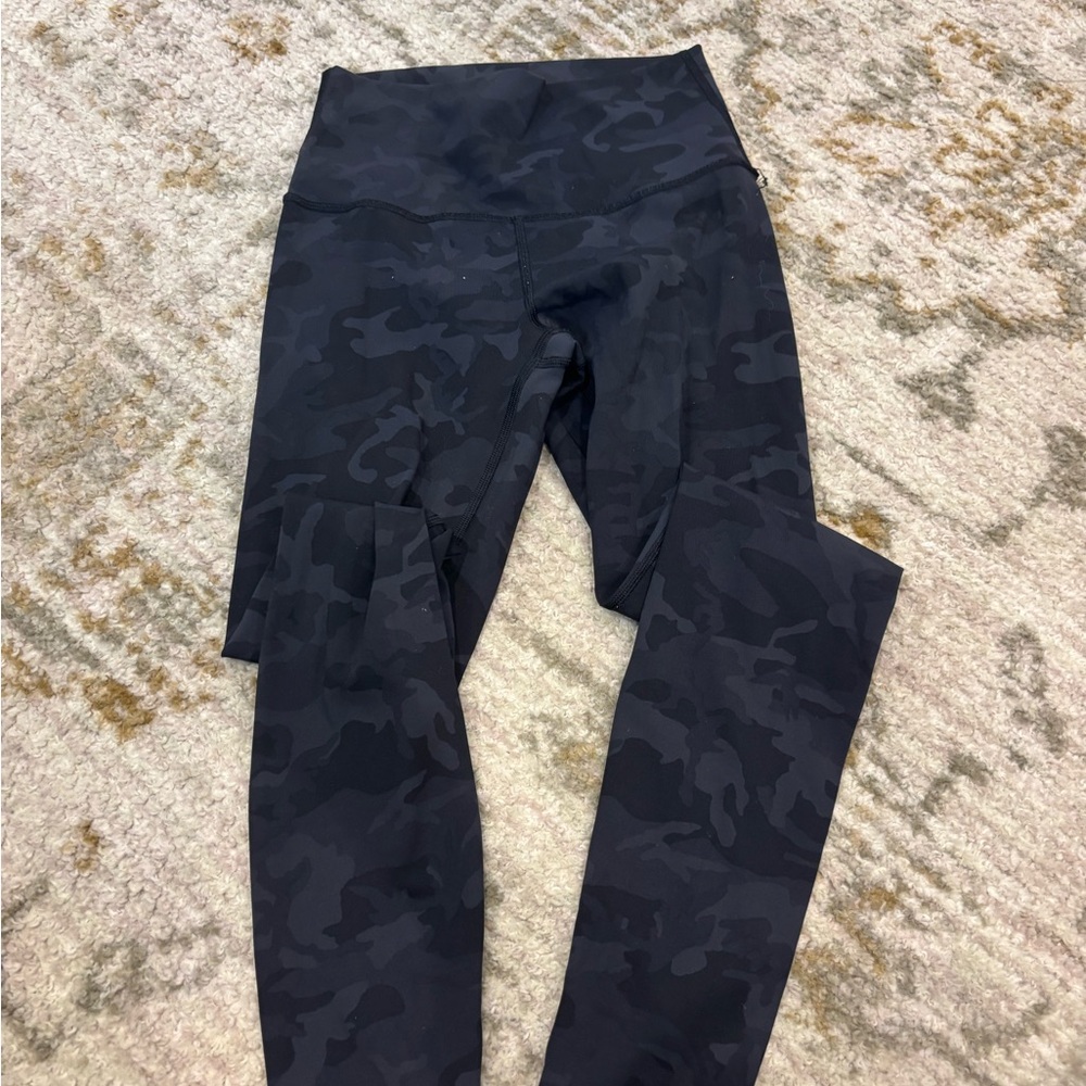 Lululemon  Black Camouflage Leggings